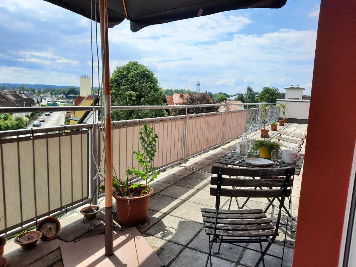 Penthouse Wohnung Am Radweg Mit Dachterasse Waidhofen an der Thaya Bagian luar foto