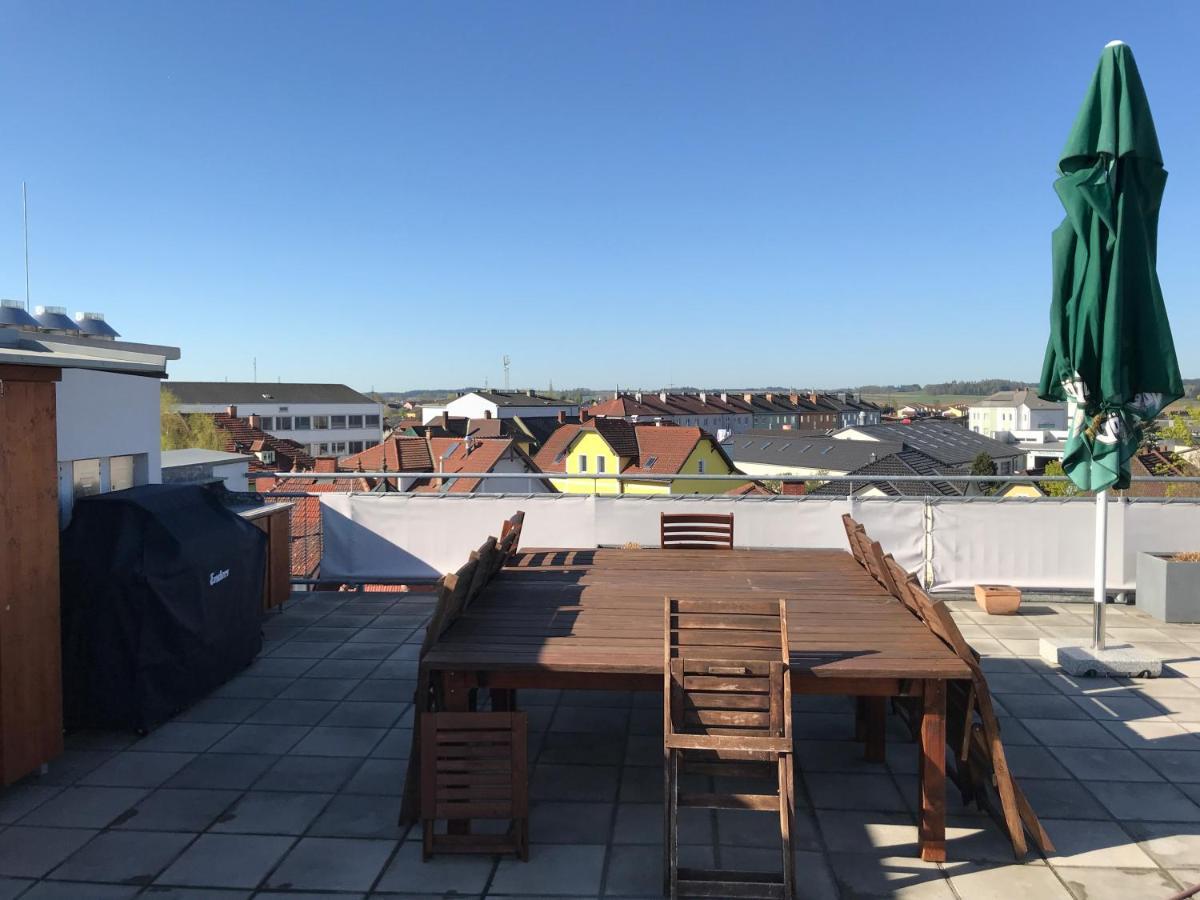 Penthouse Wohnung Am Radweg Mit Dachterasse Waidhofen an der Thaya Bagian luar foto